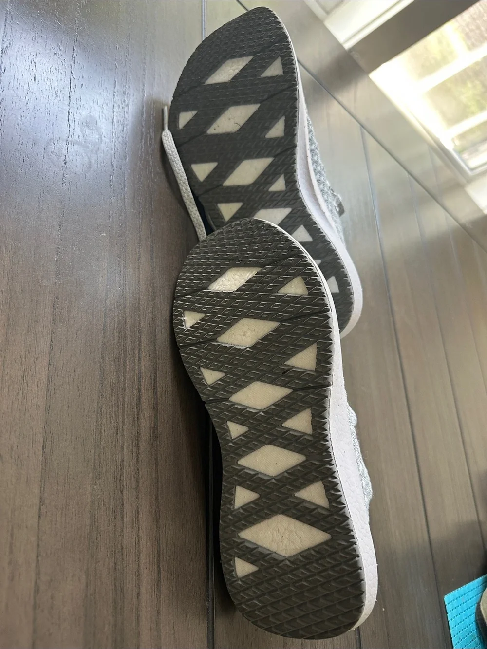NOBULL Light Gray Knit Running Sneakers